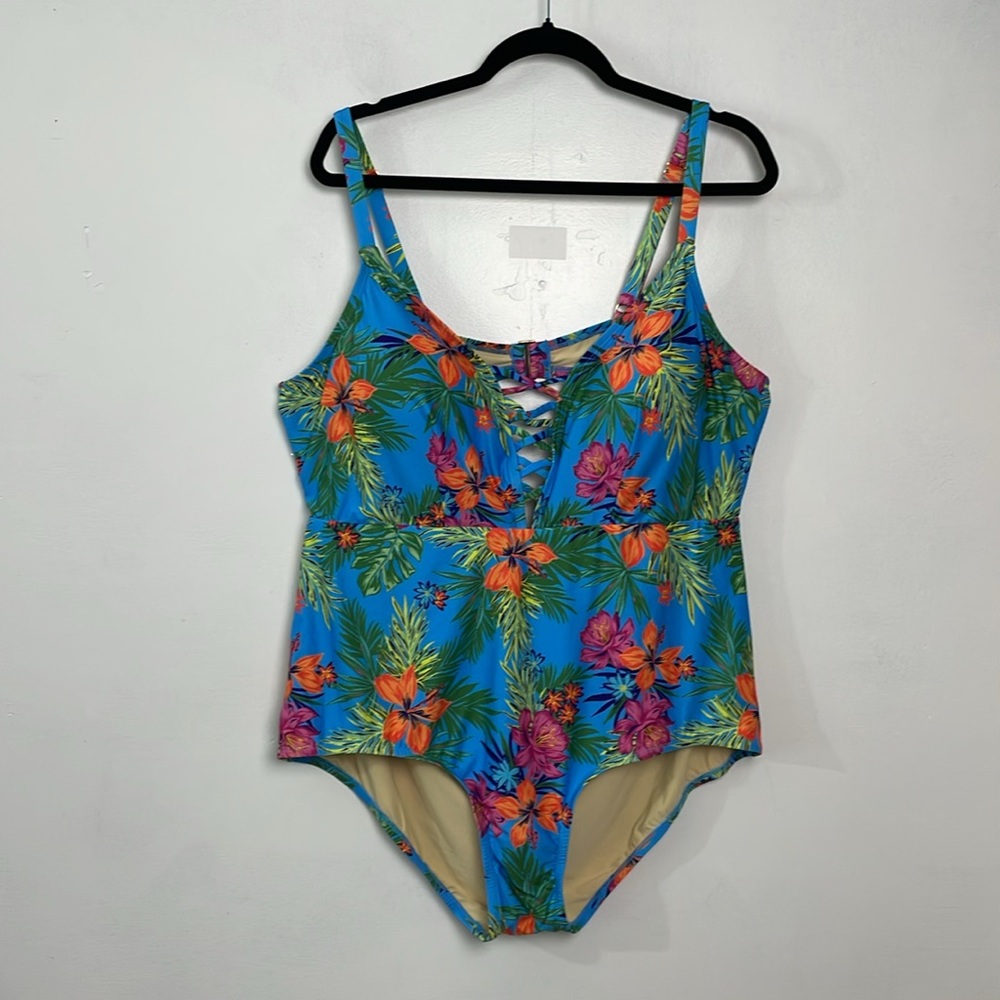ModCloth The Jenny One piece Bathing Suit swimsuit size 3X
